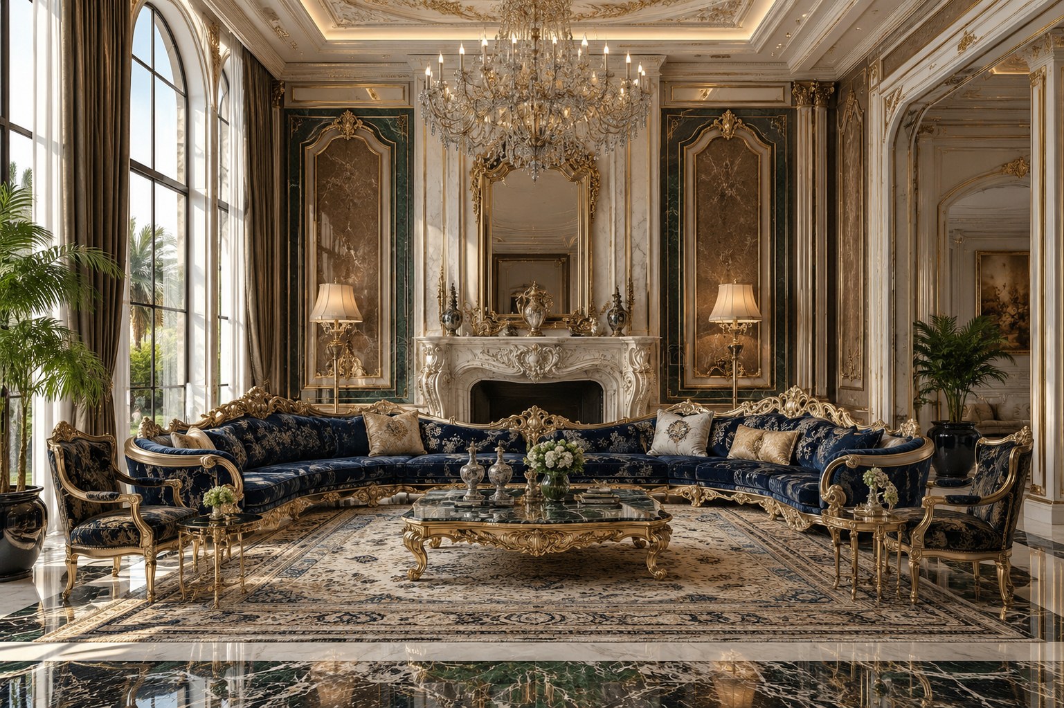 GRAND CORNER Sofa Set