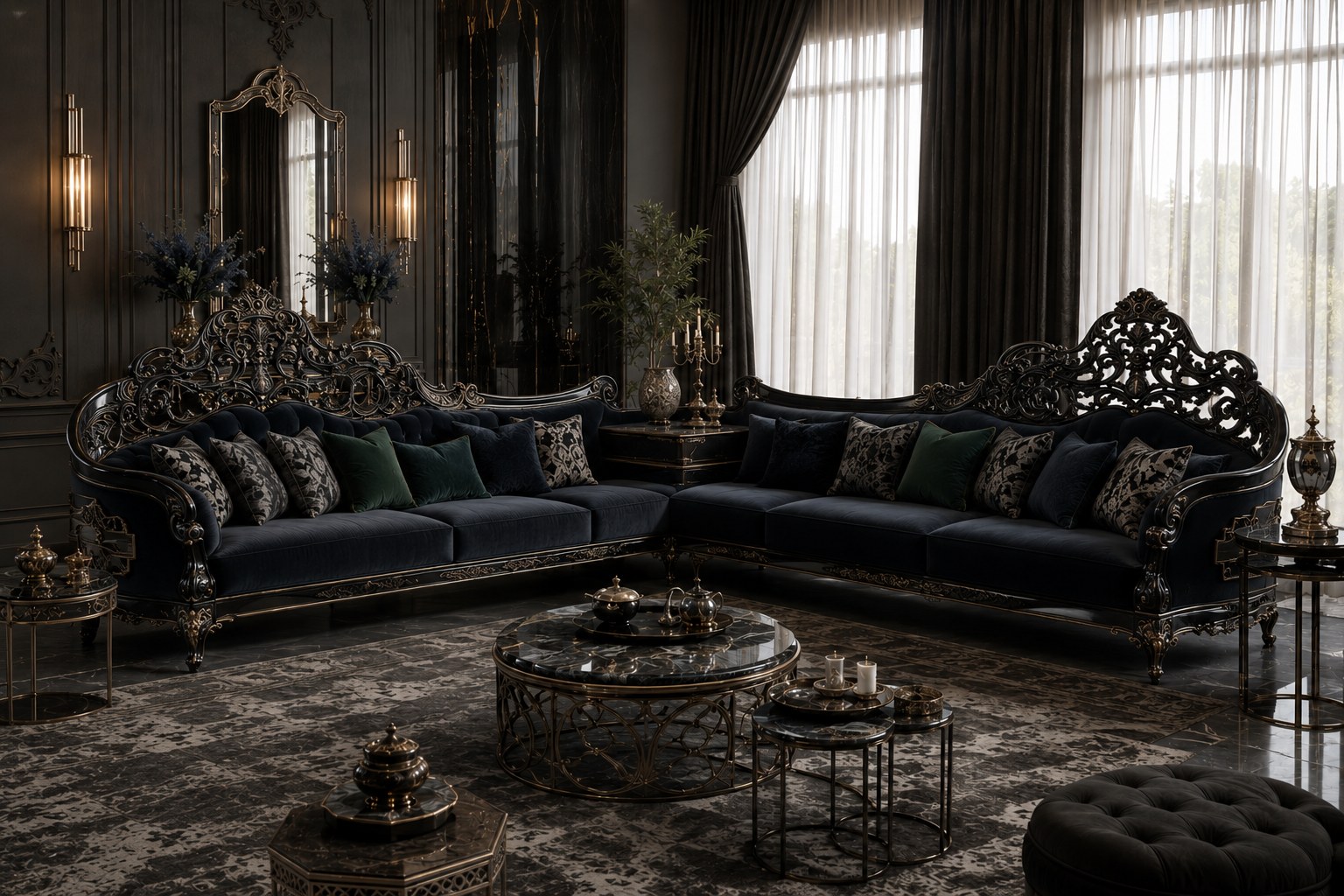 MAJIS Corner Sofa Set